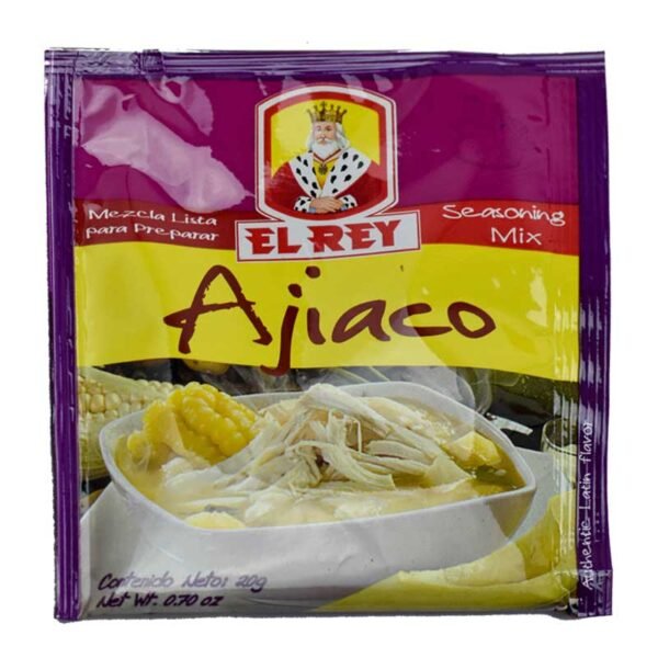 sazonador ok Sazonador Ajiaco El Rey X 20gr x 12 UND | Caj. 4 UND